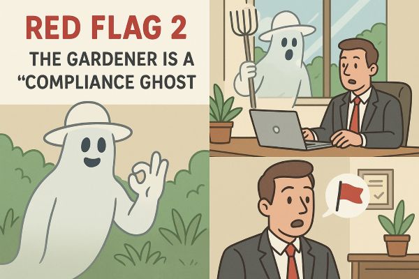 Red Flag 2: The Gardener is a "Compliance Ghost