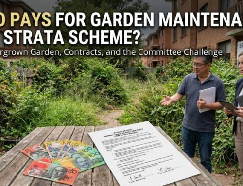 Who Pays for Garden Maintenance in a Strata Scheme? NSW 2026 Explained