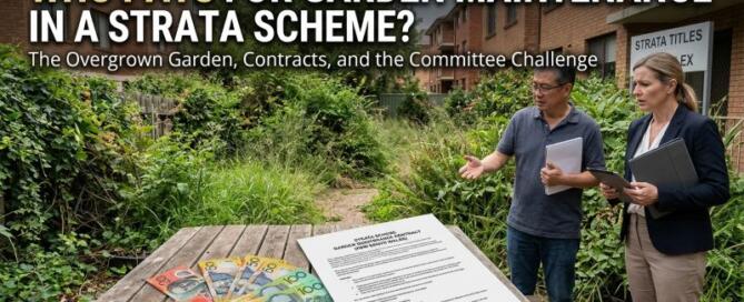 Who Pays for Garden Maintenance in a Strata Scheme NSW 2026 Explained